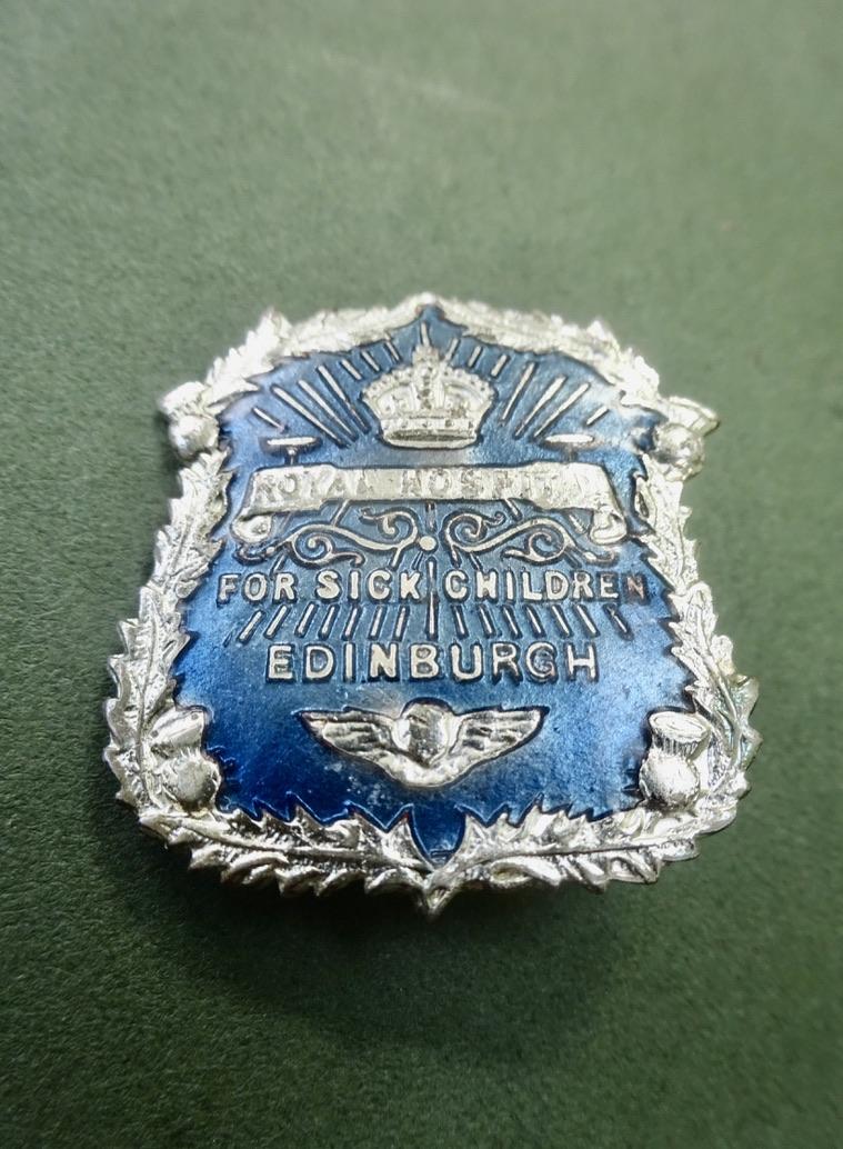 The Royal Hospital For Sick Children Edinburgh, Nurses Badge