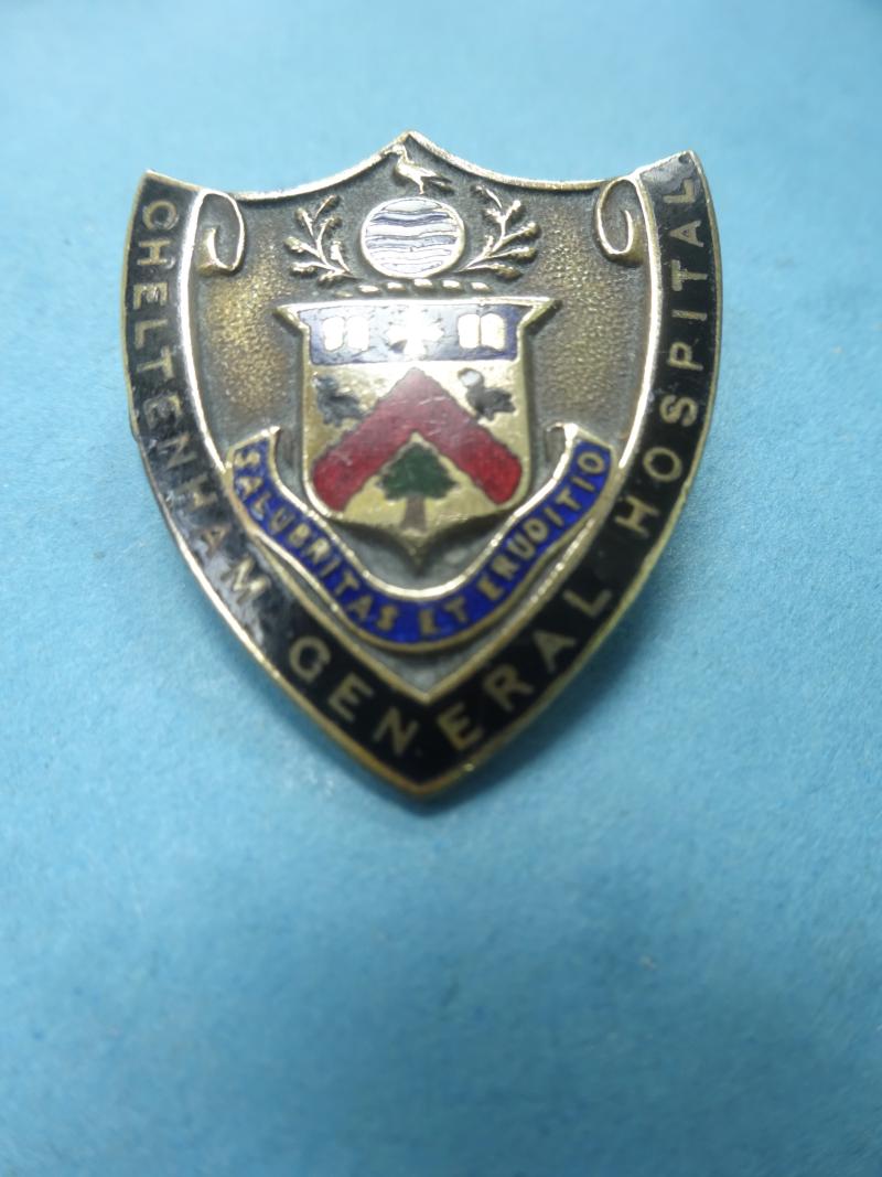 Cheltenham General Hospital, brass Nurses Badge