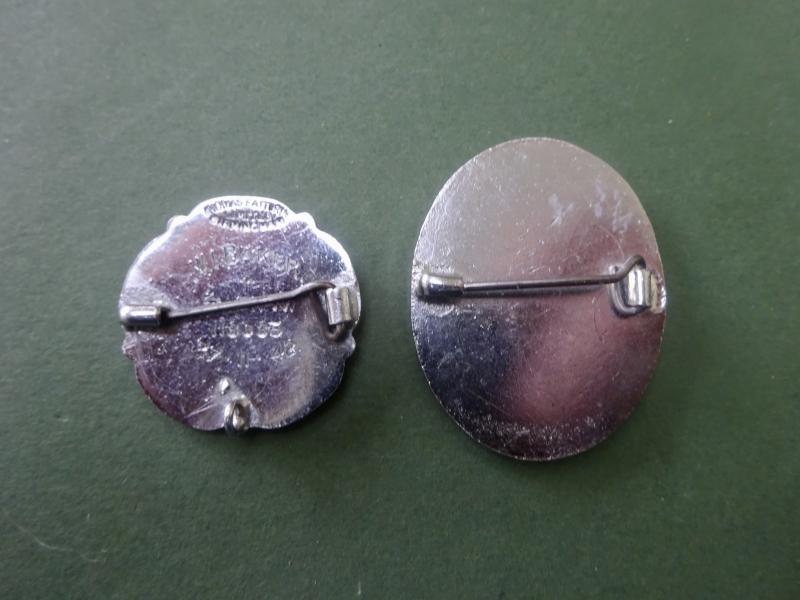 Hallam Hospital West Bromwich/GNC pair of Nurses Badges.
