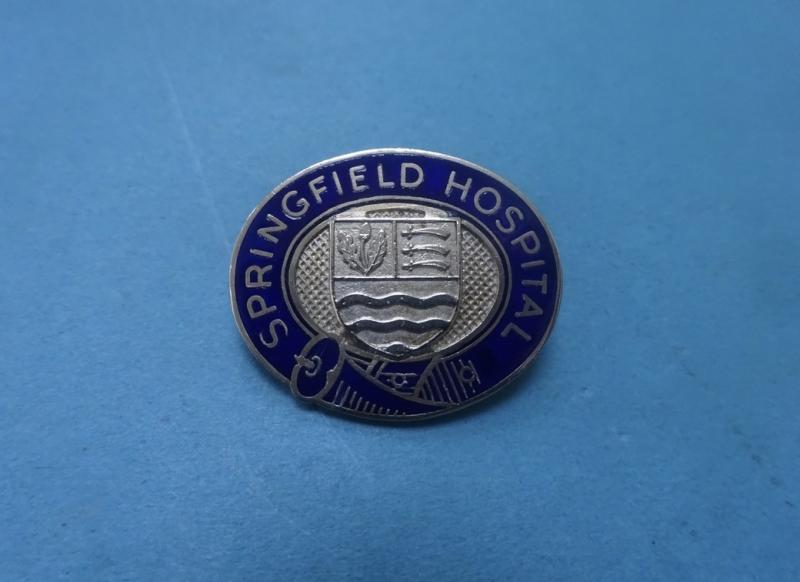 Springfield Hospital Wandsworth ,Mental Nurses Badge