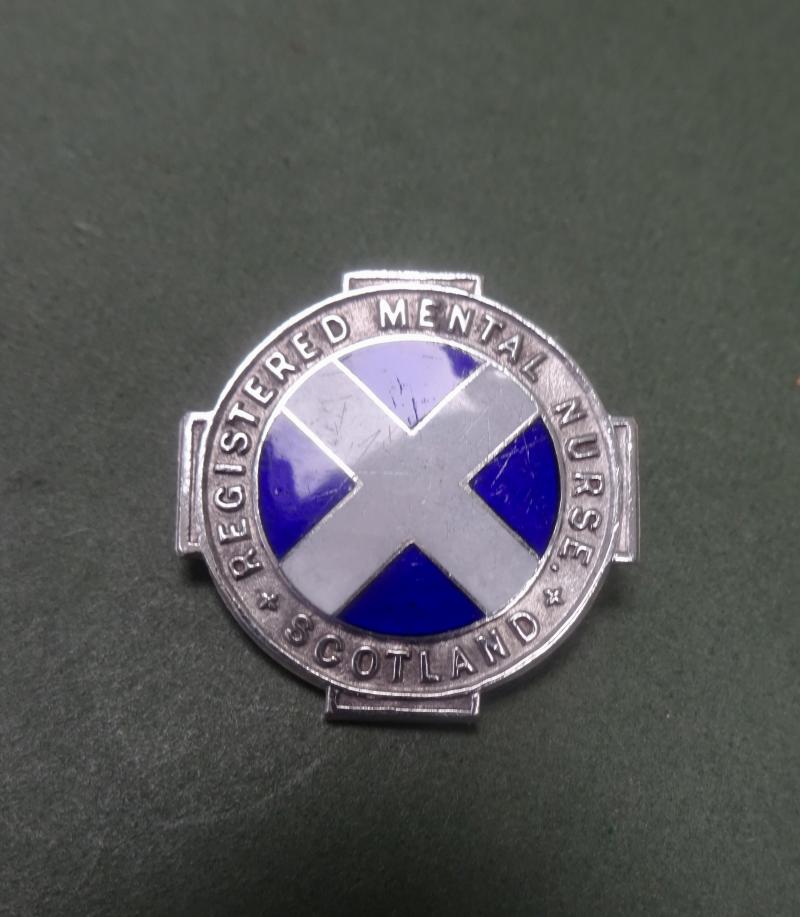 Registered Mental Nurse Scotland,Silver badge
