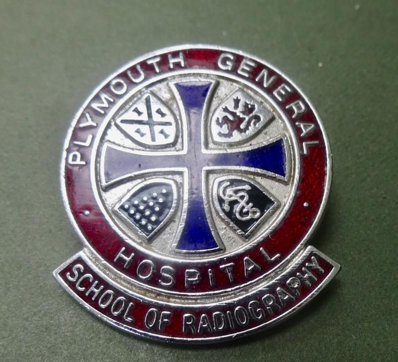 Plymouth General Hospital, School of radiography badge