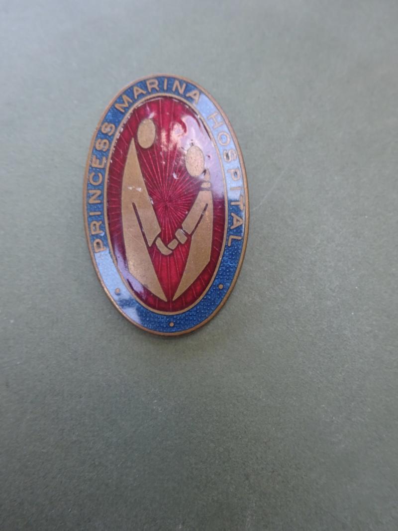 Princess Marina Hospital ,Upton Northamptonshire,nurses badge