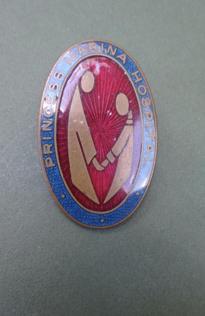 Princess Marina Hospital ,Upton Northamptonshire,nurses badge