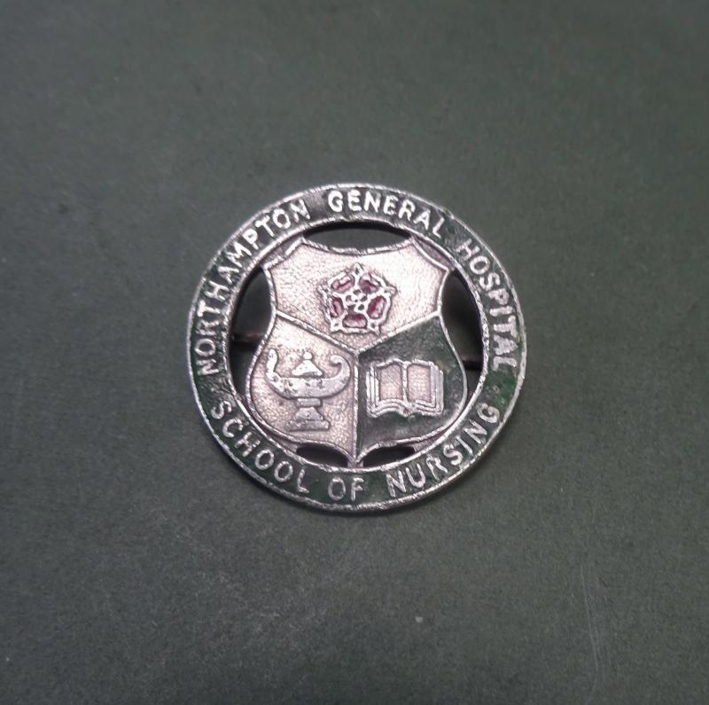 Northampton General Hospital, silver Enrolled Nurses Badge