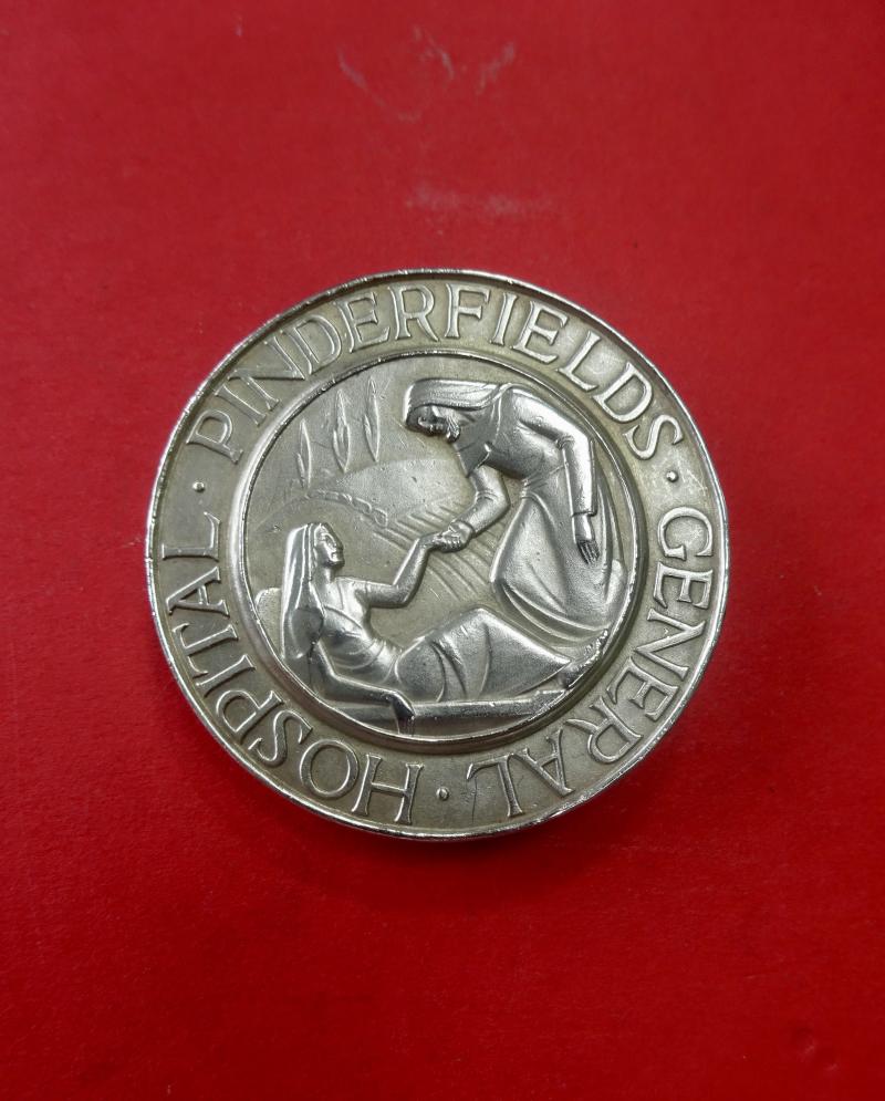 Pinderfields General Hospital Wakefield,silver Nurses Badge