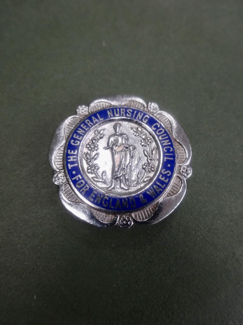 Stoke Park Hospital Group School of Nursing Bristol/GNC Learning Disabilities Nursing badge pair