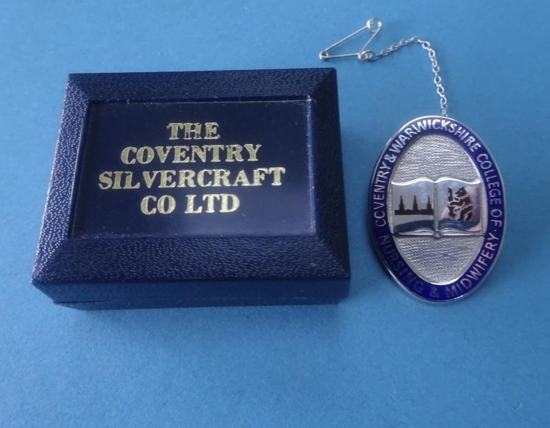 Coventry & Warwickshire College of Nursing & Midwifery, silver Nurses badge