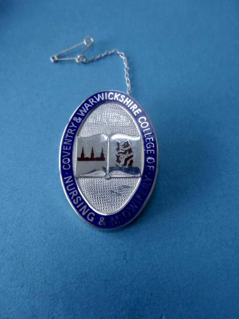 Coventry & Warwickshire College of Nursing & Midwifery, silver Nurses badge