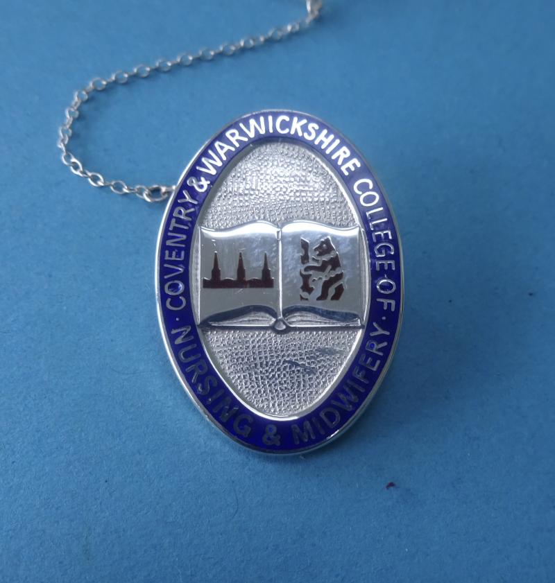 Coventry & Warwickshire College of Nursing & Midwifery, silver Nurses badge