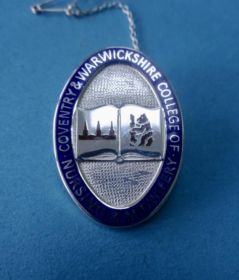 Coventry & Warwickshire College of Nursing & Midwifery, silver Nurses badge